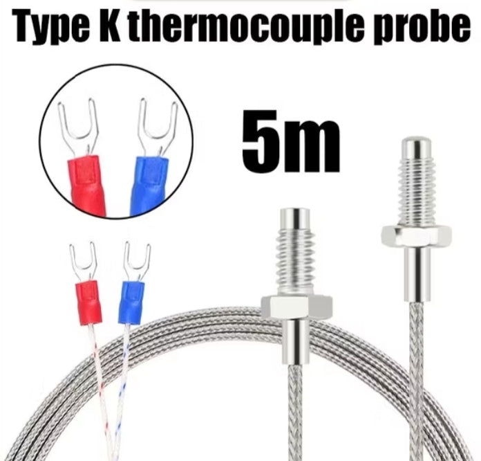 K-Type Thermocouple Temperature Sensor Probe