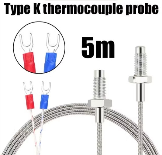 K-Type Thermocouple Temperature Sensor Probe