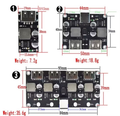 Buck Converter Module – 6V–32V to 5V Fast Charging Step-Down Power Supply Board