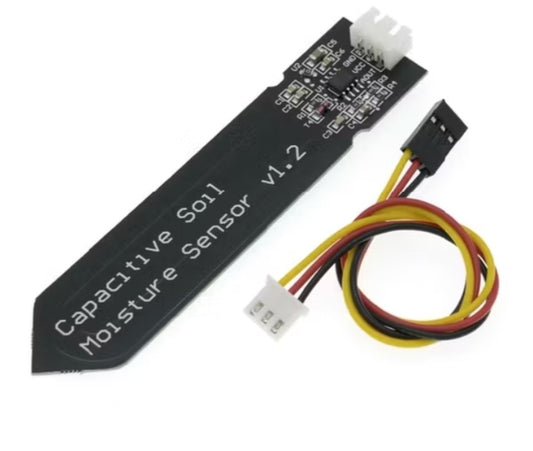 Capacitive Soil Moisture Sensor – Non-Corrosive, Wide Voltage Range for Arduino & DIY Projects
