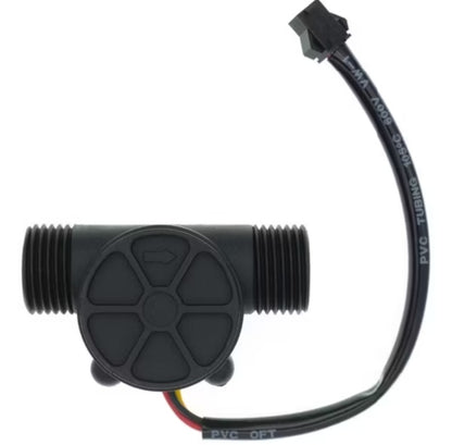 S201 DN15 Water Flow Sensor – 1–30L/min Hall Effect Flowmeter for Arduino, Smart Appliances & Water Control Systems