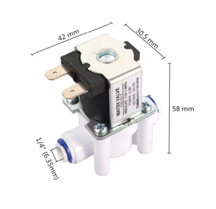 01/2" 3/4" Male Thread Solenoid Valve 220V/12V Water Pressure Control Valve