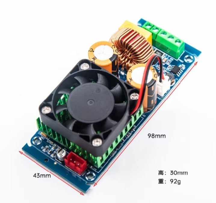 Gold-A091 High Power 500W Mono D-Class HiFi Digital Amplifier Board – Finished Product for Audio Enthusiasts