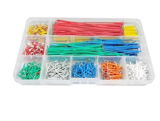 840pcs Solderless Jumper Wire Kit – Assorted Breadboard Jumper Wires Set for Arduino & Prototyping