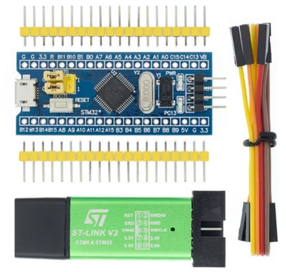 STM32F103C6T6/C8T6 ARM Development Board + ST-Link V2 Programmer