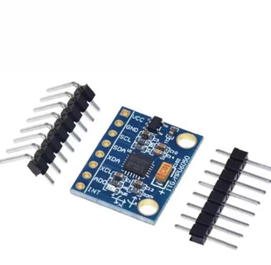 GY-521 MPU-6050 6DOF Motion Sensor Module – 3-Axis Accelerometer + 3-Axis Gyroscope with Gold-Plated PCB for Arduino & Robotics