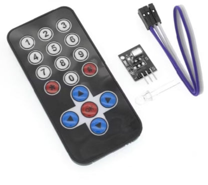 Infrared IR Wireless Remote Control Module Kit (HX1838) – DIY Kit for Arduino and Raspberry Pi