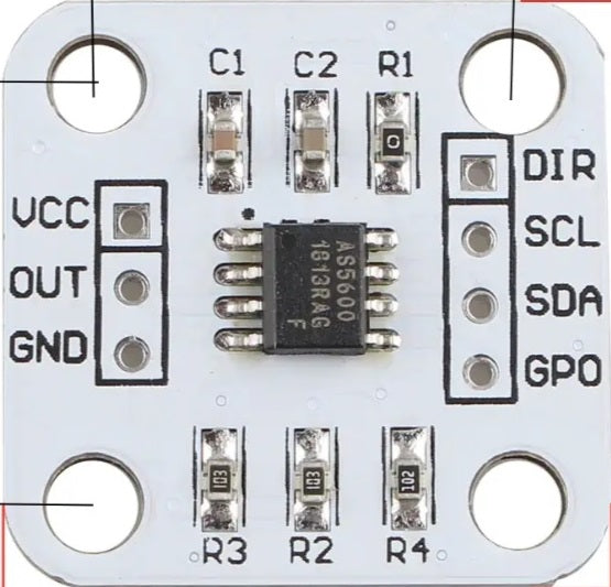 AS5600-5 Magnetic Encoder Module – STEP File