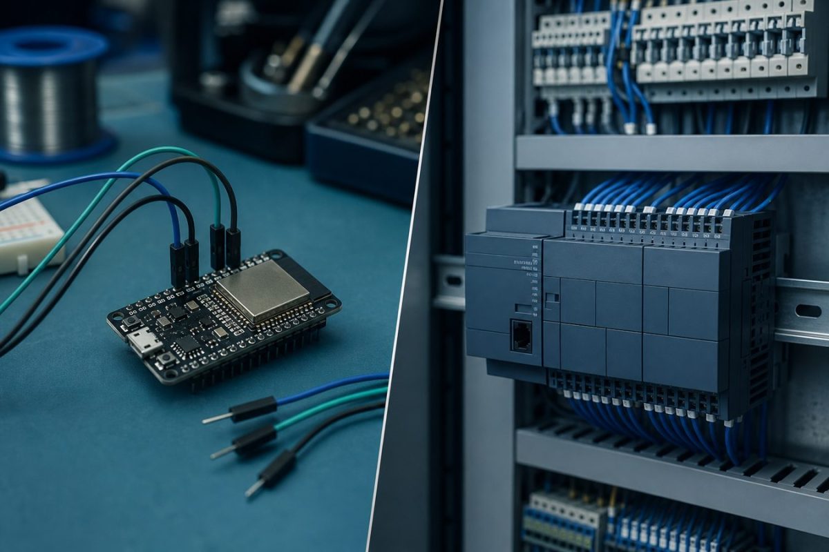 PLC vs microcontroller: what is the difference?
